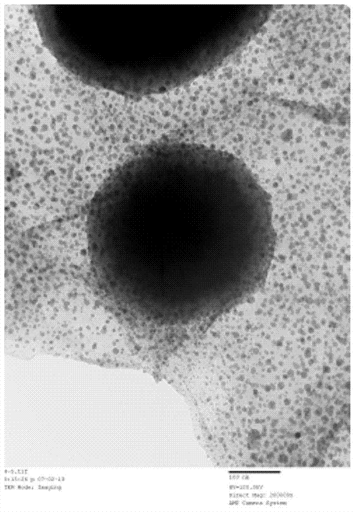 Magnetic graphene oxide nano-silver composite material and preparation and application thereof