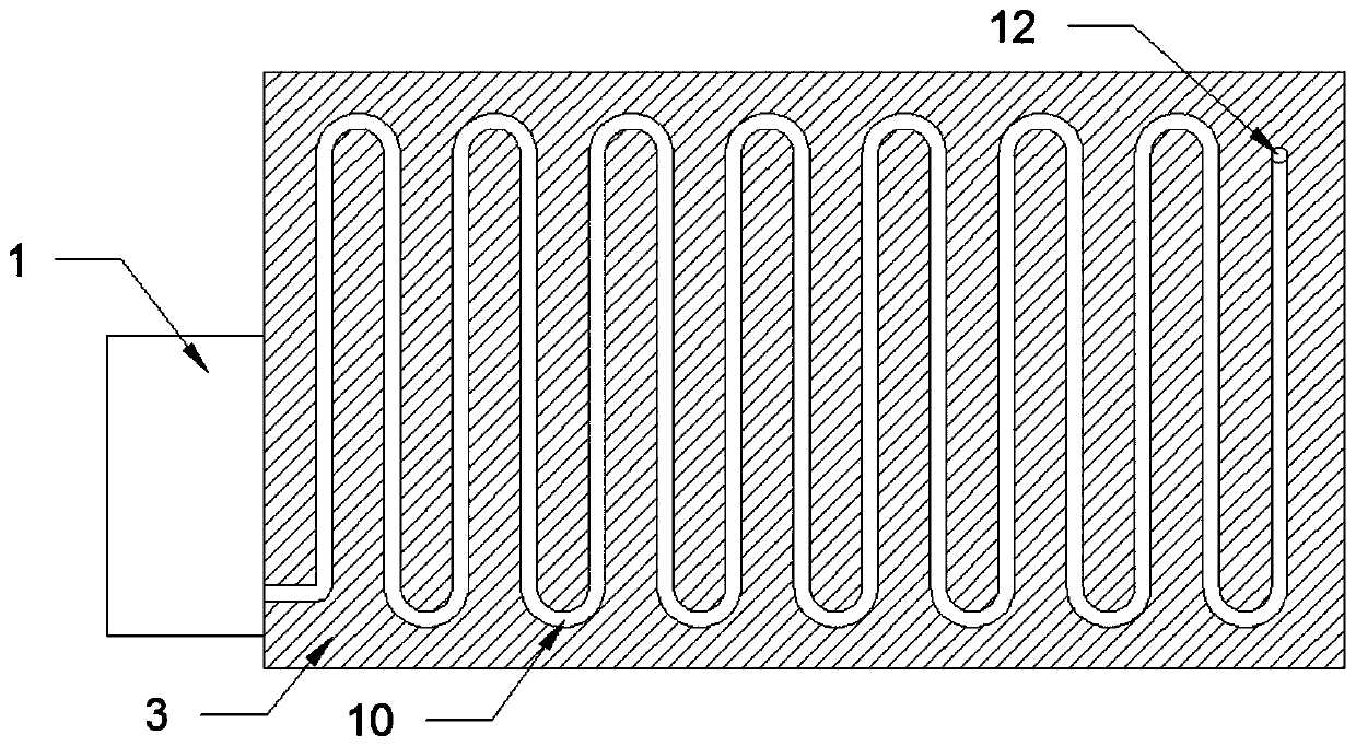 Dry-type power transformer capable of efficiently dissipating heat