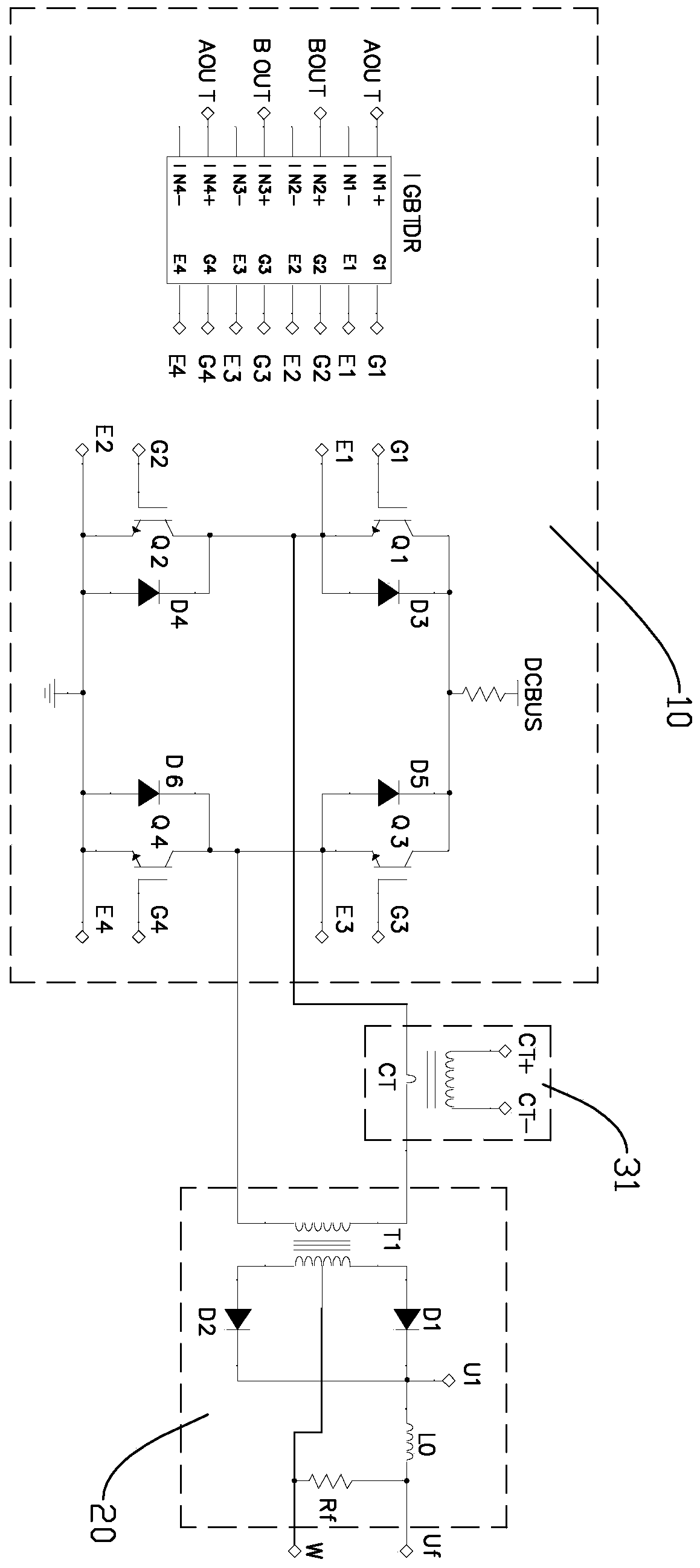 Primary feedback control welding power circuit and inverter welder applying primary feedback control welding power circuit