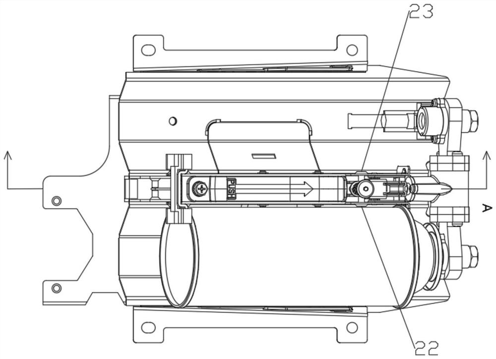 fuel tank loading device