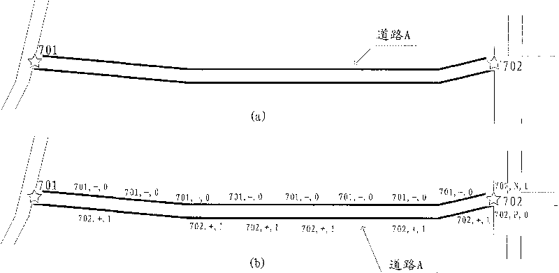 Navigation electronic map-based method and device for generating TMC matching table