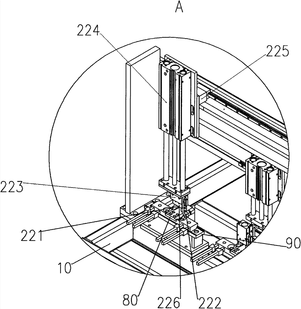 Injection molding mechanical hand equipment