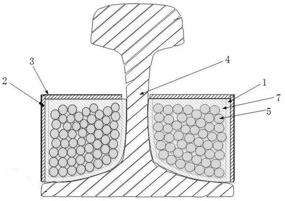 Embedded track dynamic vibration absorber