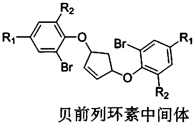 Preparation method for beraprost intermediate