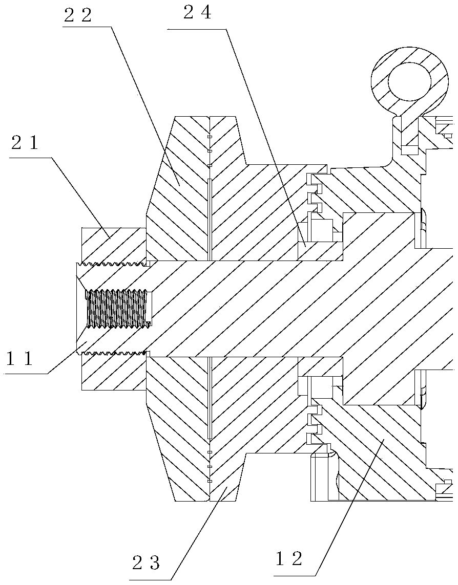 Cutting and milling dual-purpose permanent magnet servo motor