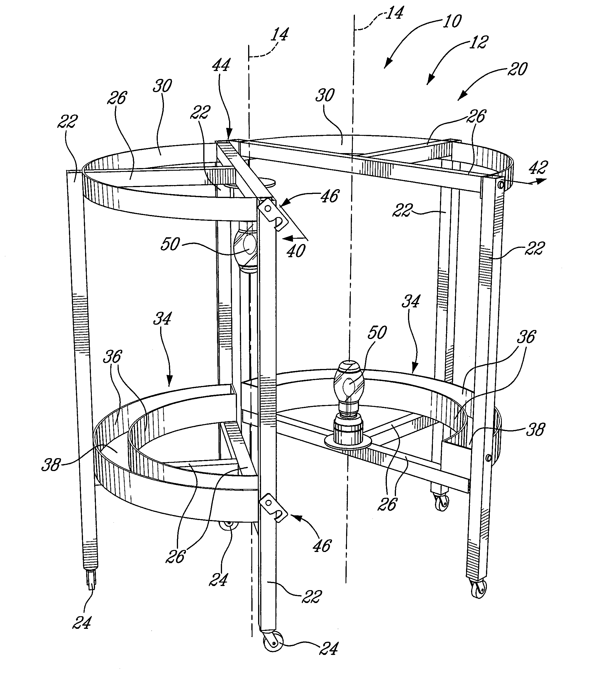 Modular hydroponic growing unit