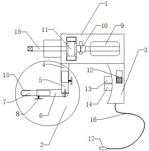 Electric wrench for automobile tire