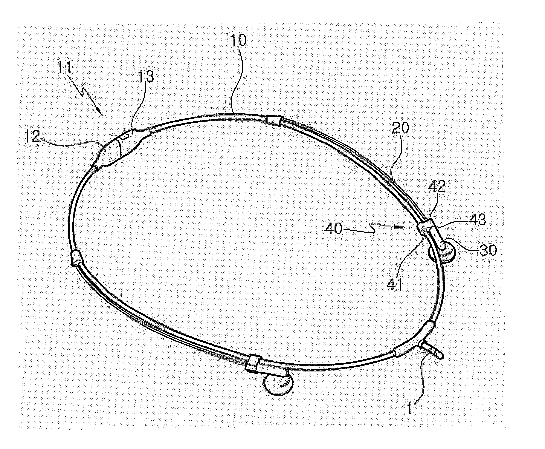 Connector for portable multimedia device