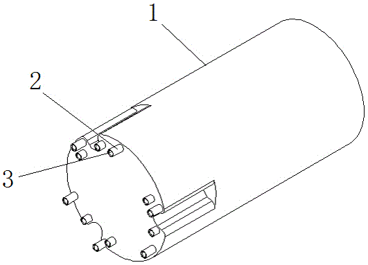 Ultrasonic hot melting device and method