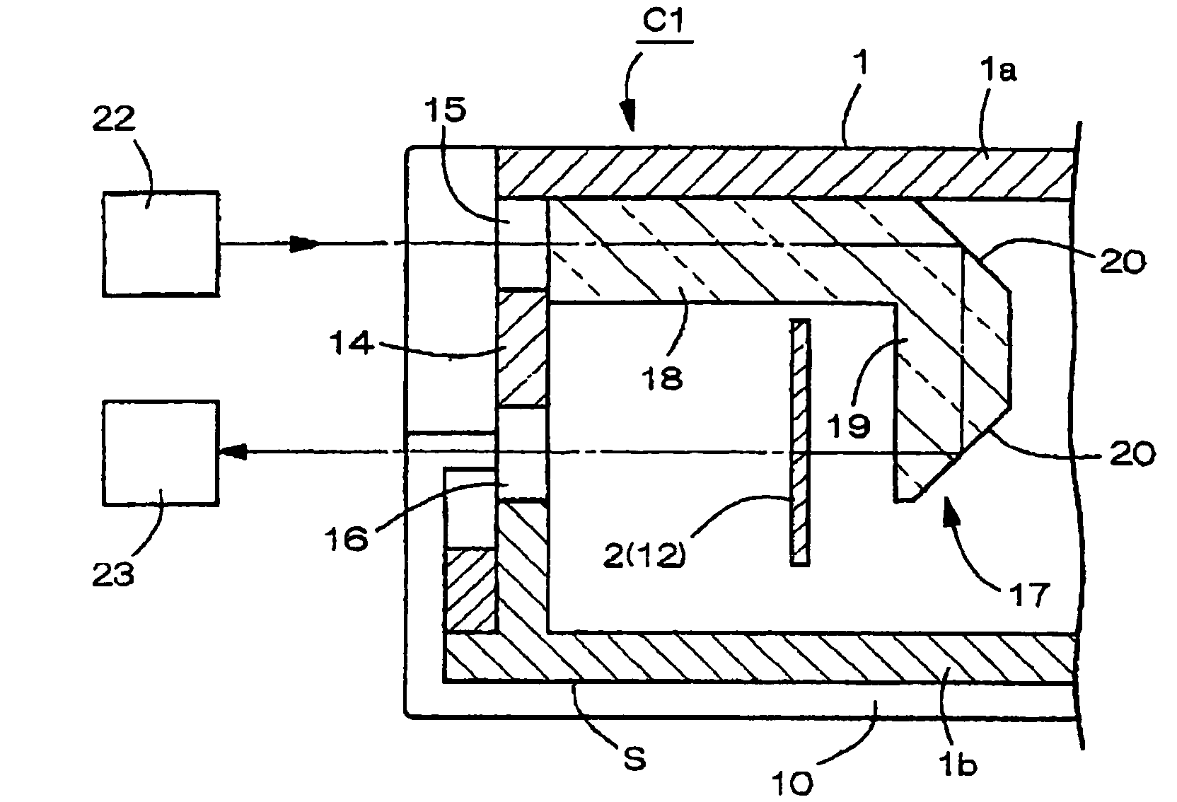 Tape cartridge of compatible type