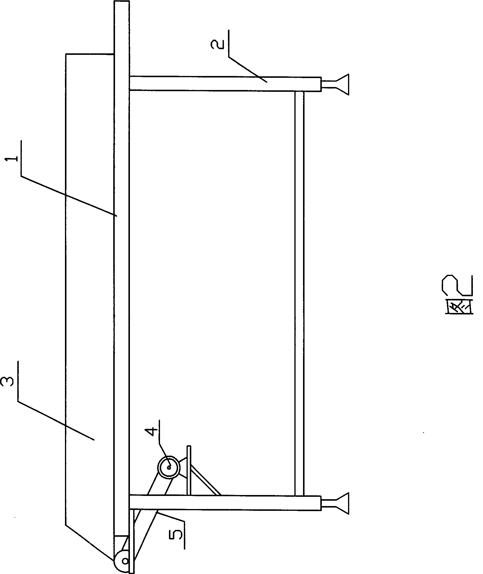 Full-automatic labeling system and its automatic recognition reversal device