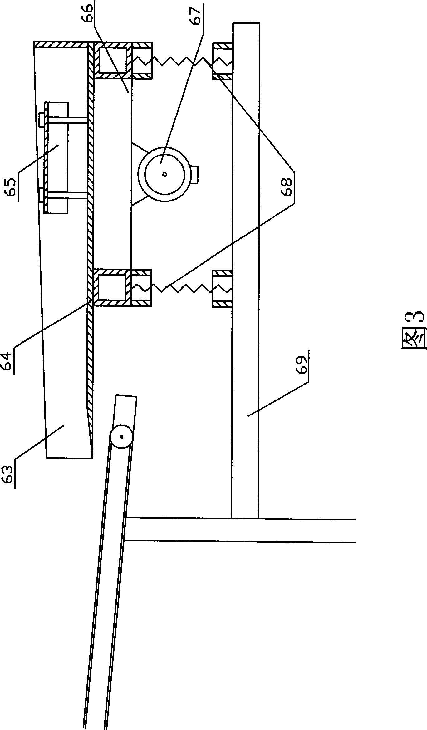 Full-automatic labeling system and its automatic recognition reversal device