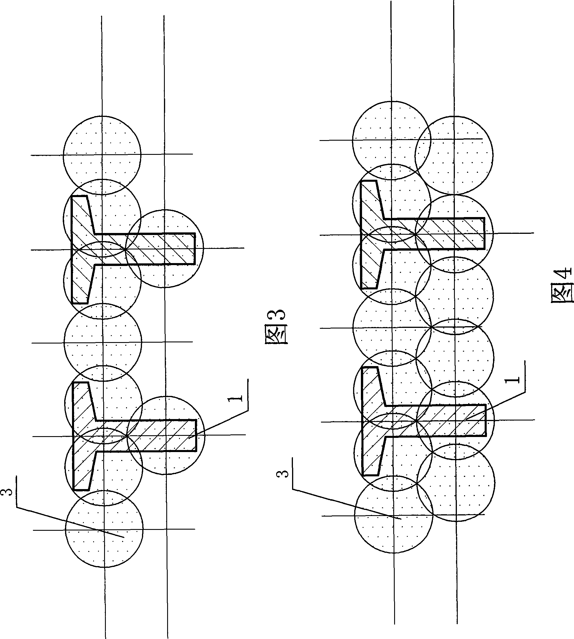 Method for embedding cement mixing soil curtain into prefabricated reinforced concrete anti-lateral-force pile