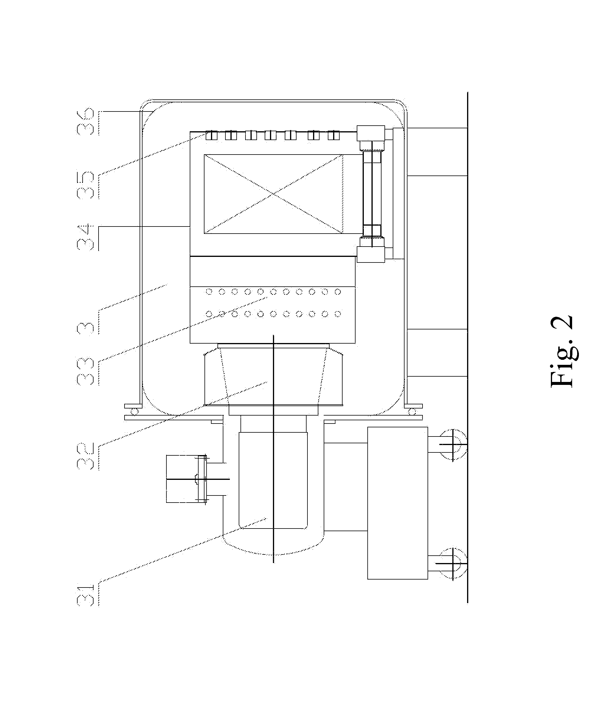 Vacuum induction melting and strip casting equipment for rare earth permanent magnetic alloy