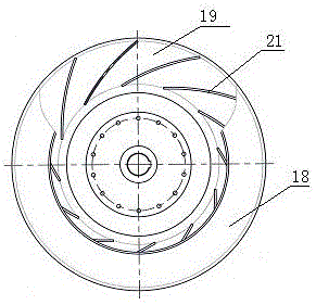 Ultralow-temperature vacuum draught fan