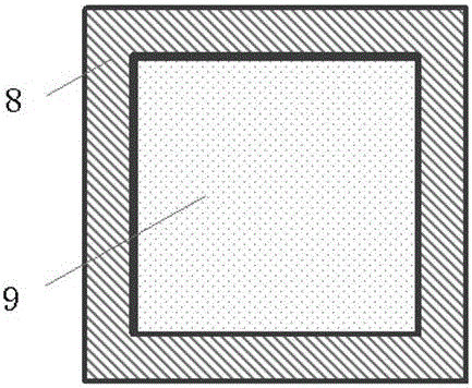 Composite membrane filter material structure and window type draught fan system