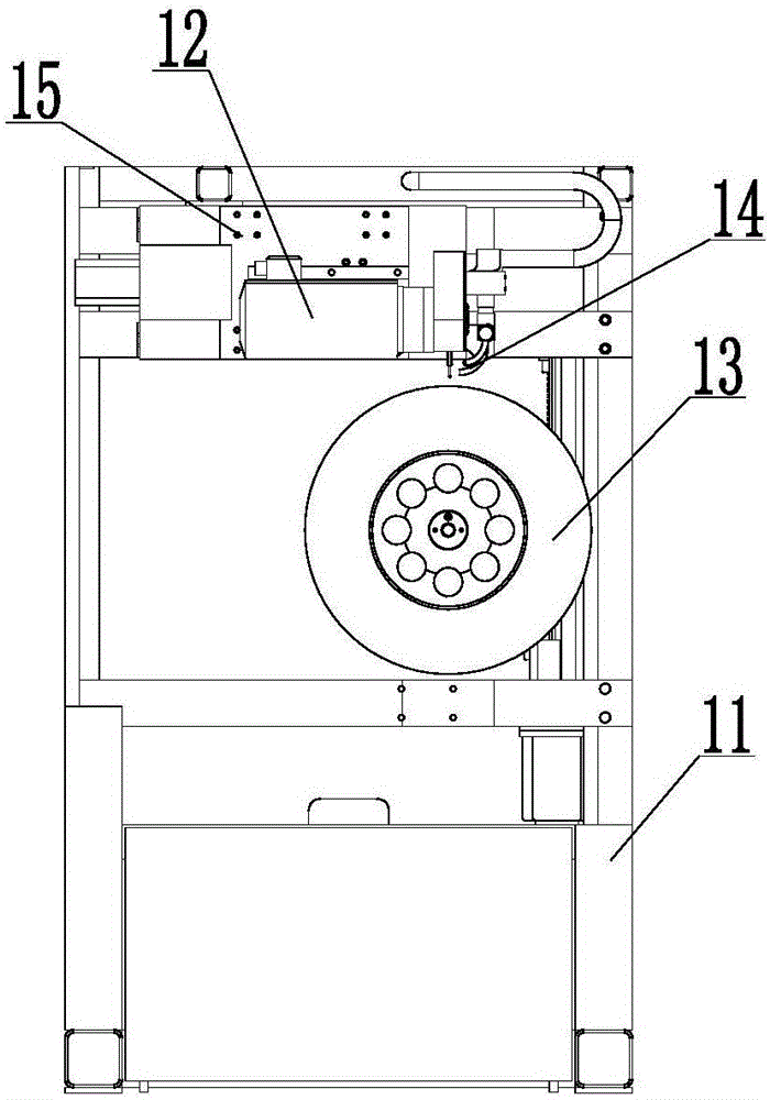 Automatic tooth grinding machine