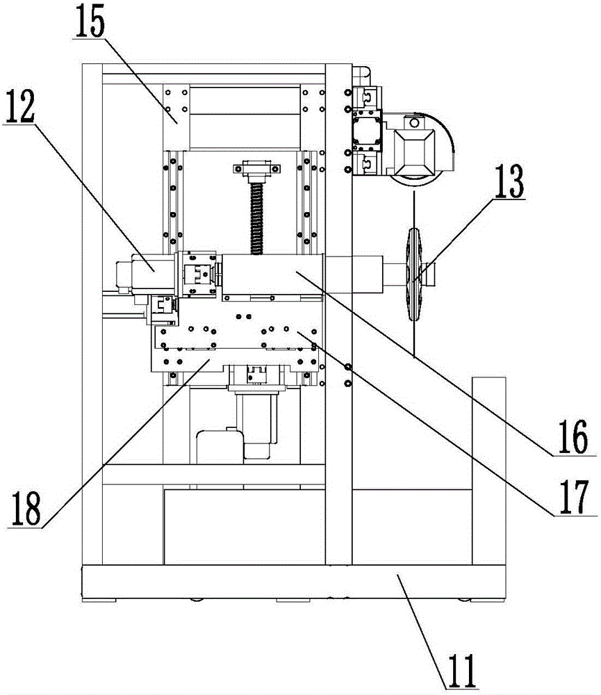 Automatic tooth grinding machine