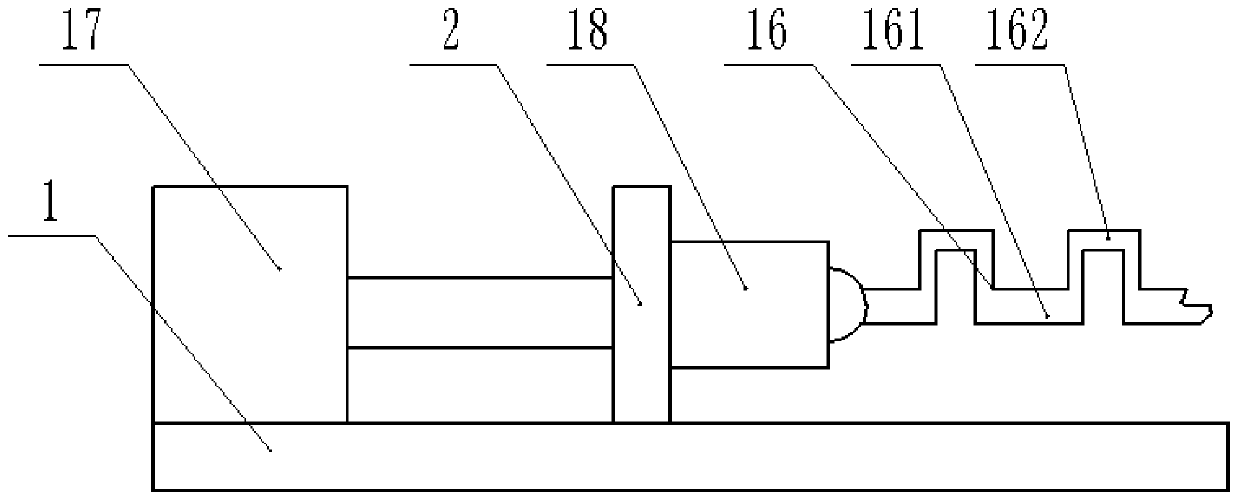 A crankshaft labeling device