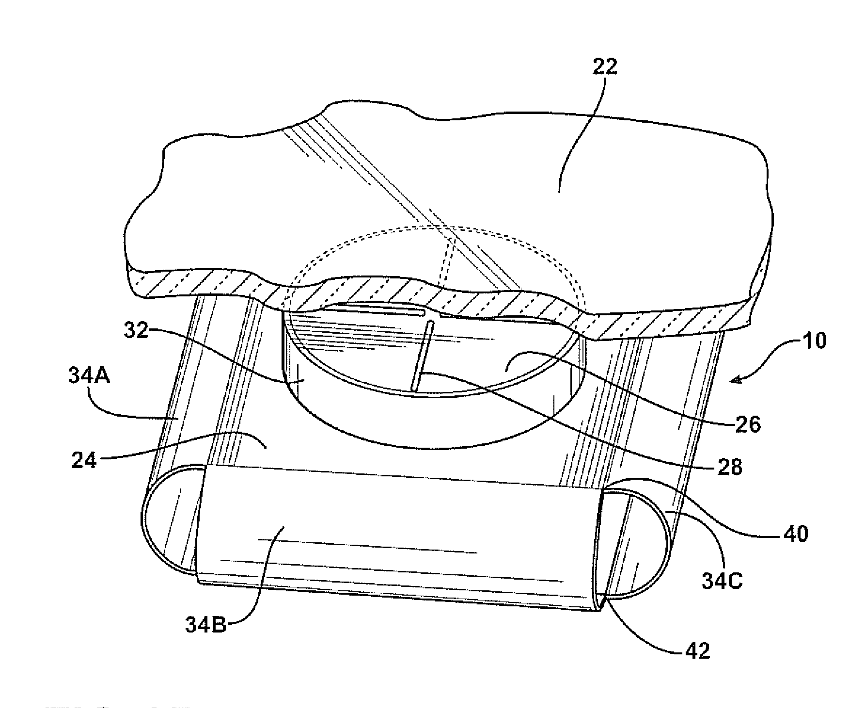 Antenna For Increasing Beamwidth Of An Antenna Radiation Pattern