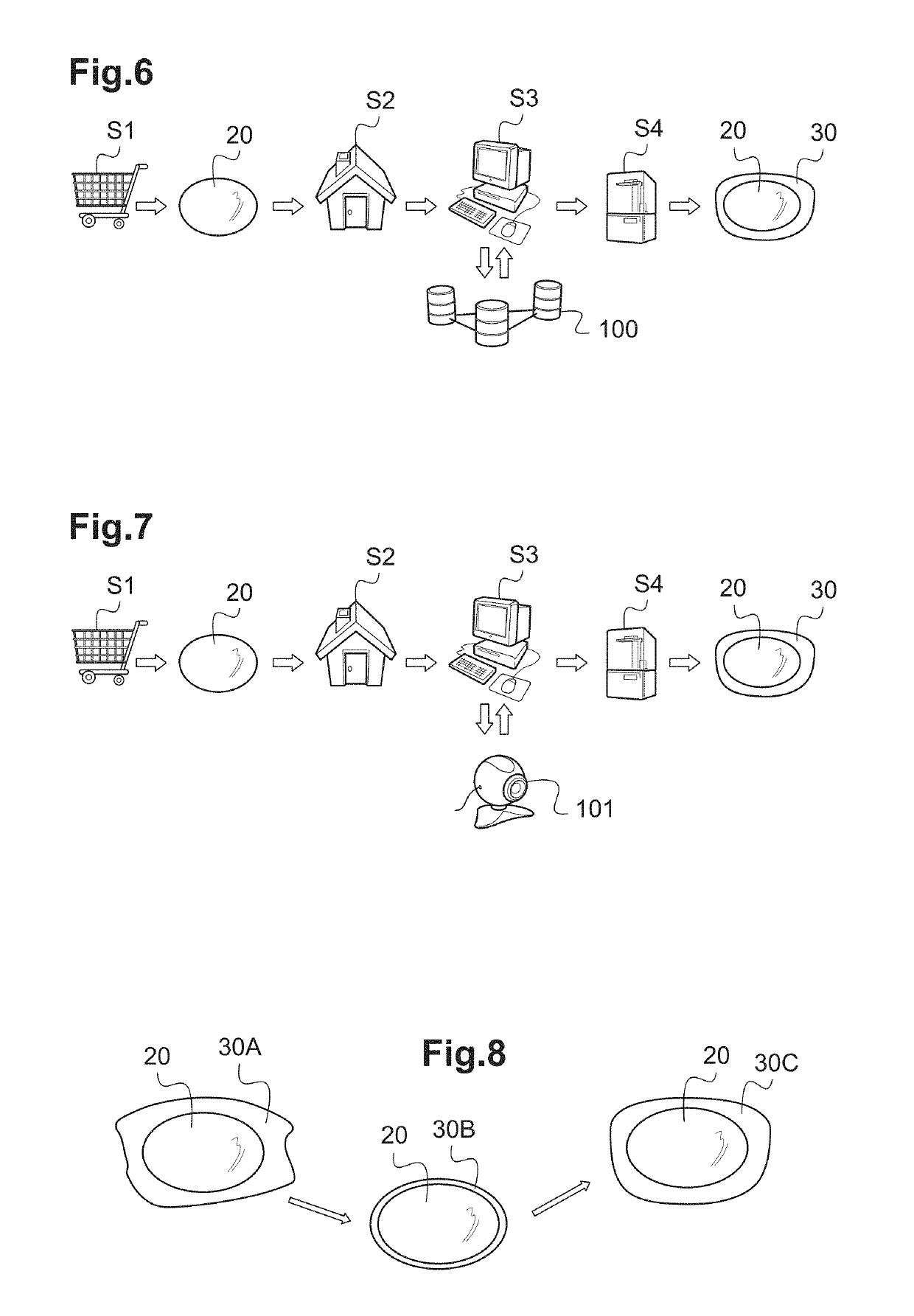 Eyeglasses equipment including a joint and method for manufacturing such an eyeglasses equipment