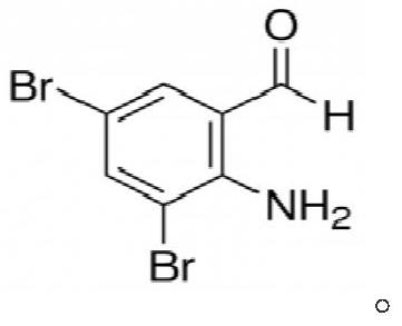 Production process of 2-amino-3,5-dibromobenzaldehyde