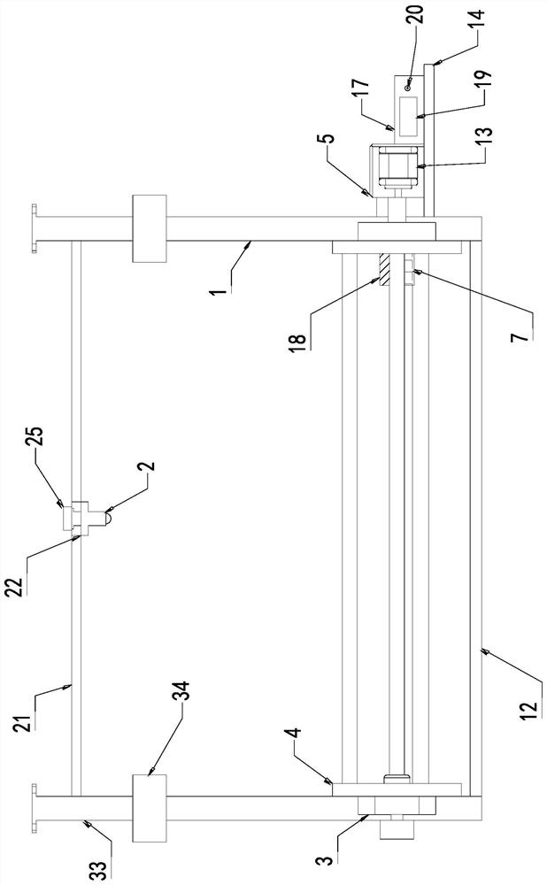 Ribbon arranging device with automatic warning and automatic counting functions for ribbon loom