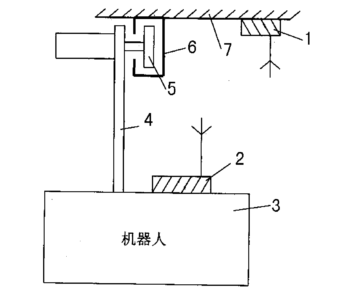 System and method for positioning inspection robot in cable tunnel on basis of wireless network