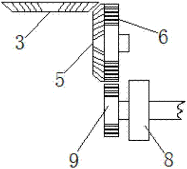 Novel stirring equipment special for producing dry powder mortar