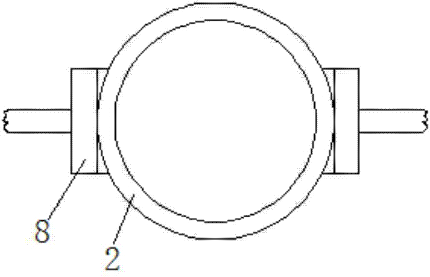 Novel stirring equipment special for producing dry powder mortar