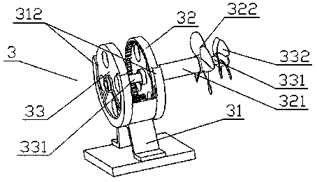 Soil plough used for pipe jacking construction