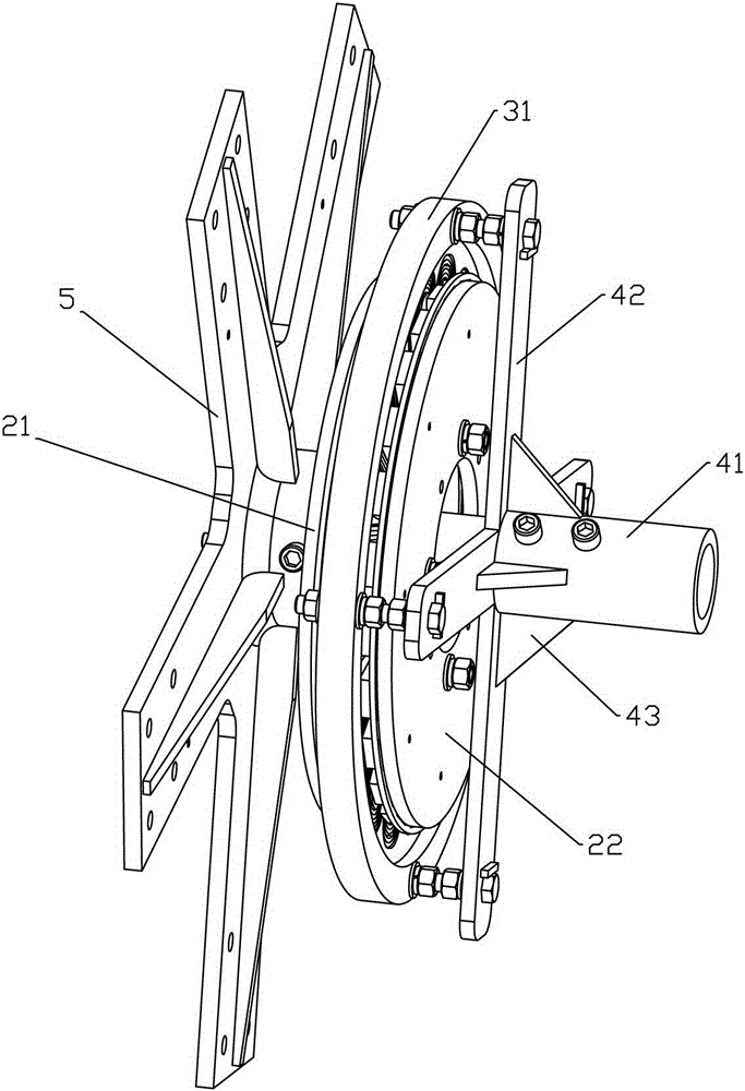 Coil disk structures for wind power generation systems under extreme conditions