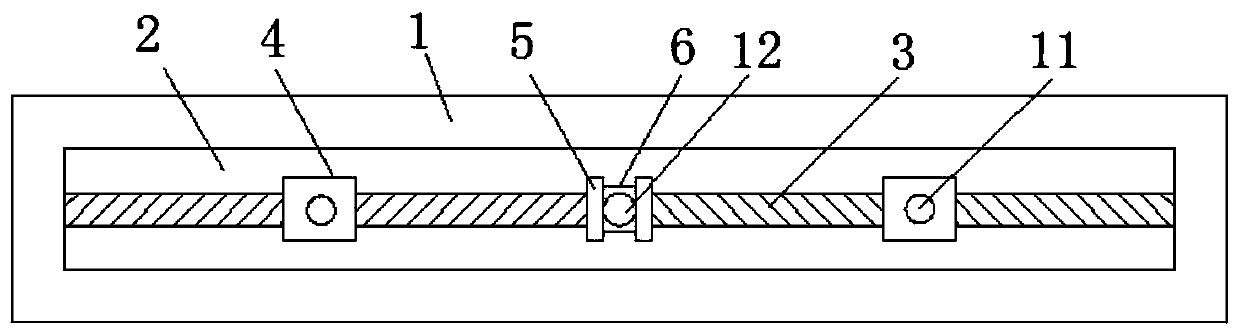 Vertical circulation mechanical parking space girder positioning drilling equipment