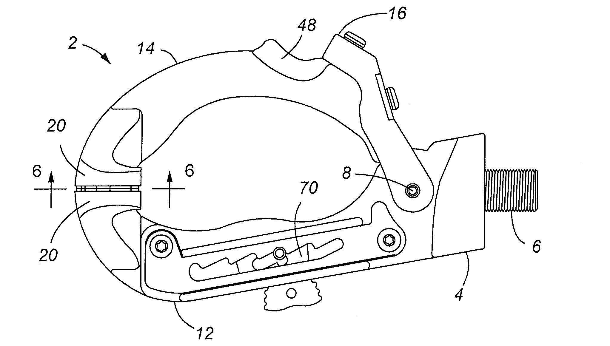 Prosthetic split hook terminal device with adjustable pinch force, functional grasping contours and illumination