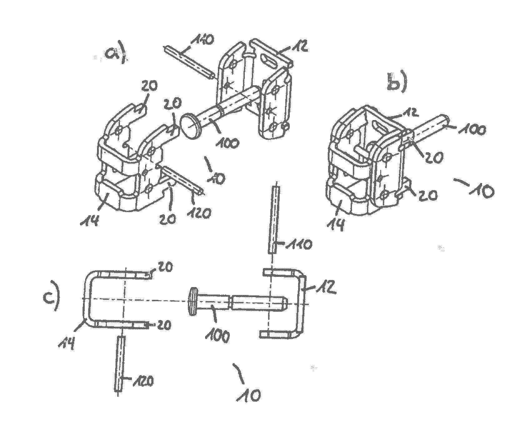 Connection Element for a Support Frame System