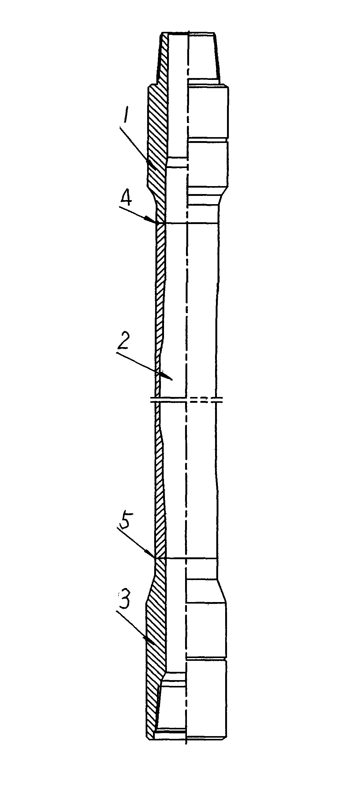 120 steel grade drill pipe and manufacturing process method thereof