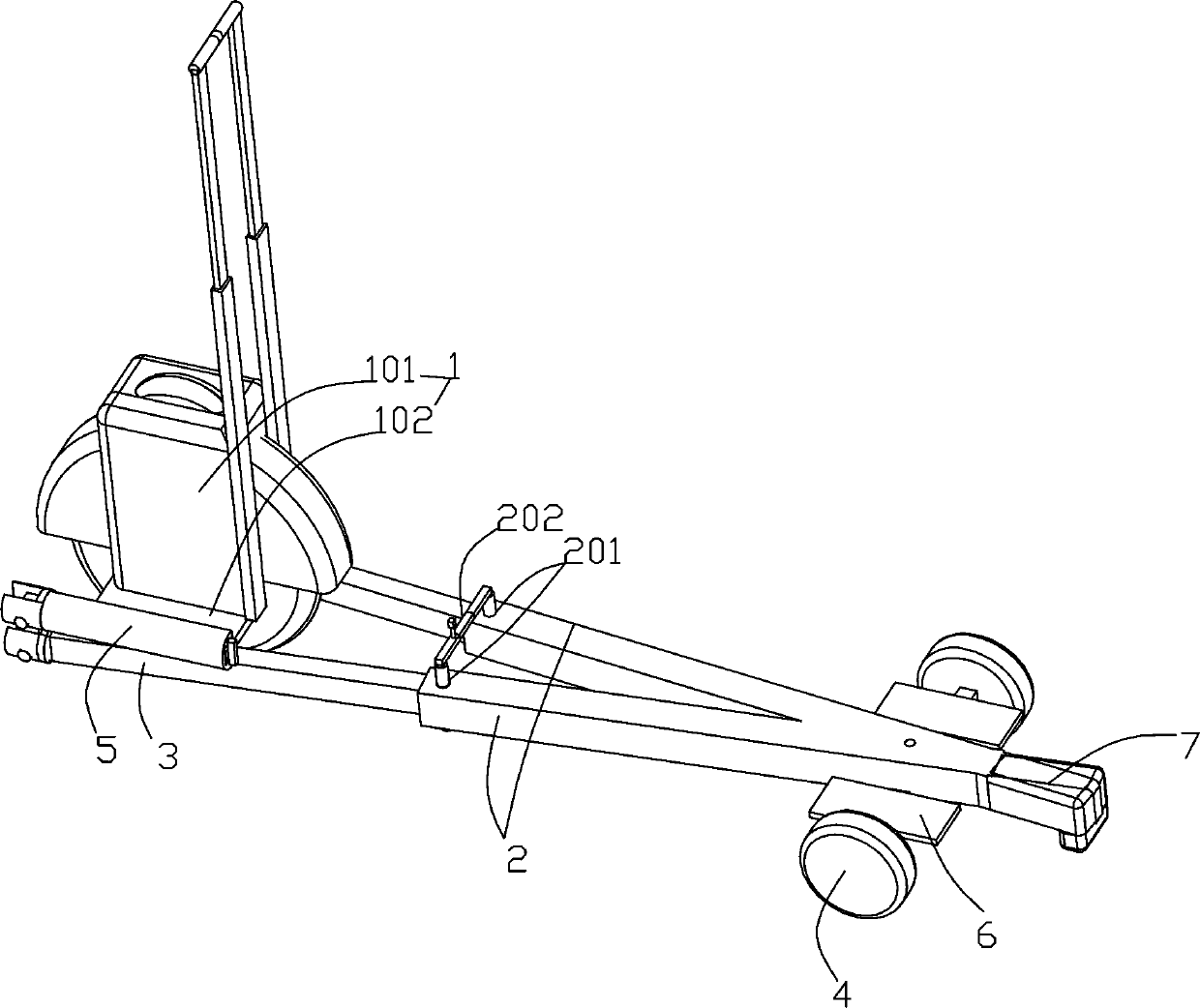 Balance car auxiliary device