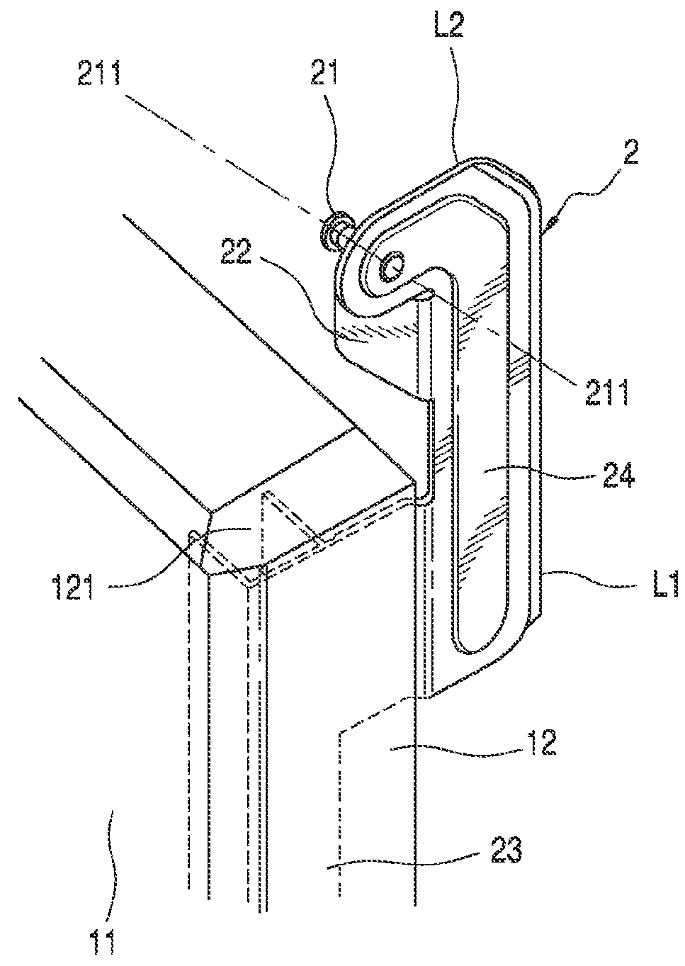 Method for making a window and an opening window