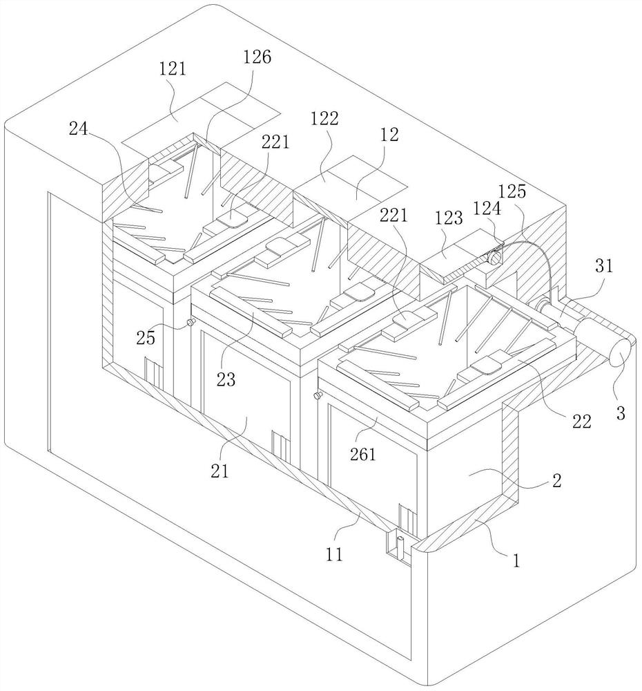 Indoor intelligent classification garbage can