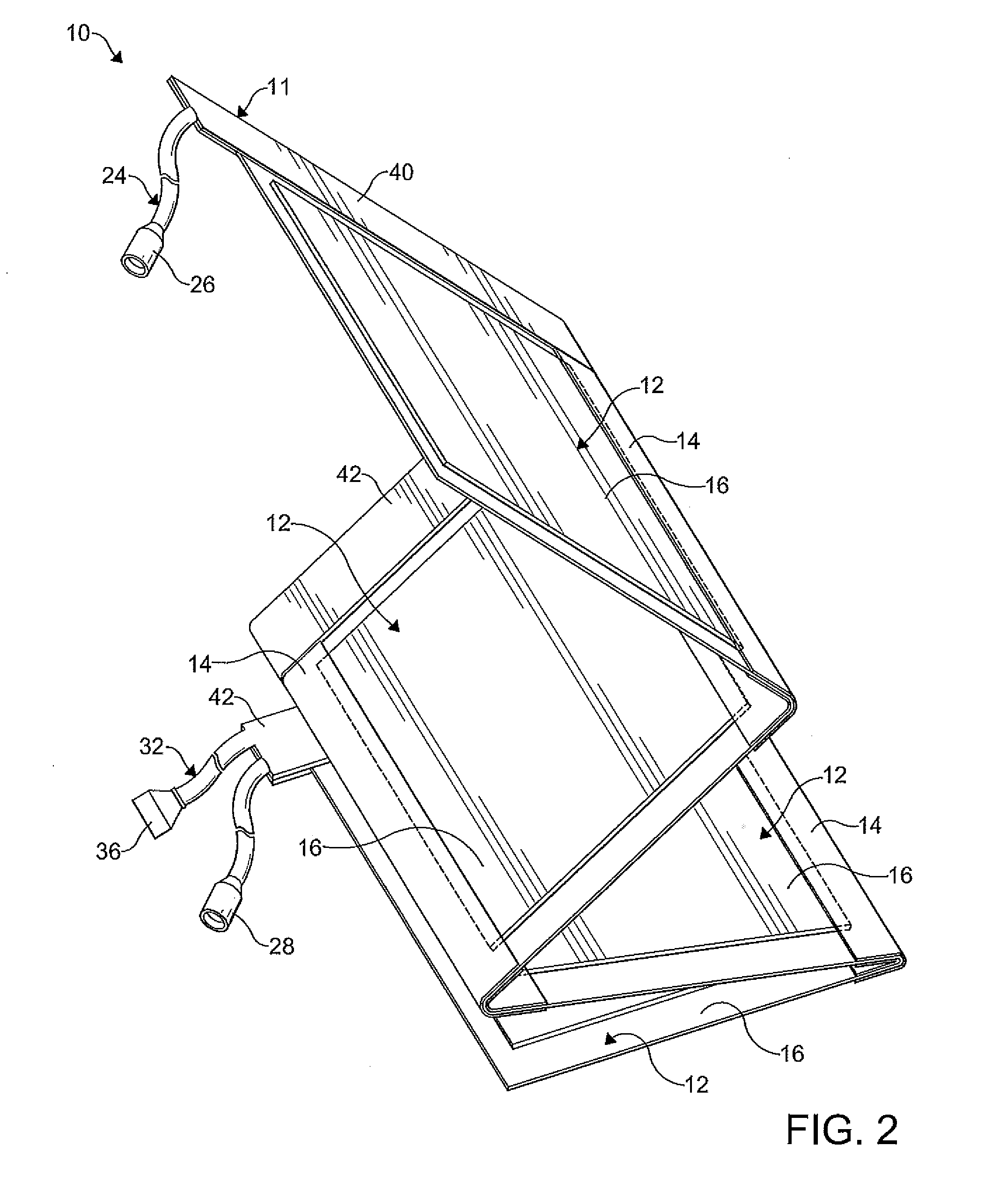 Battery module with a flexible bus