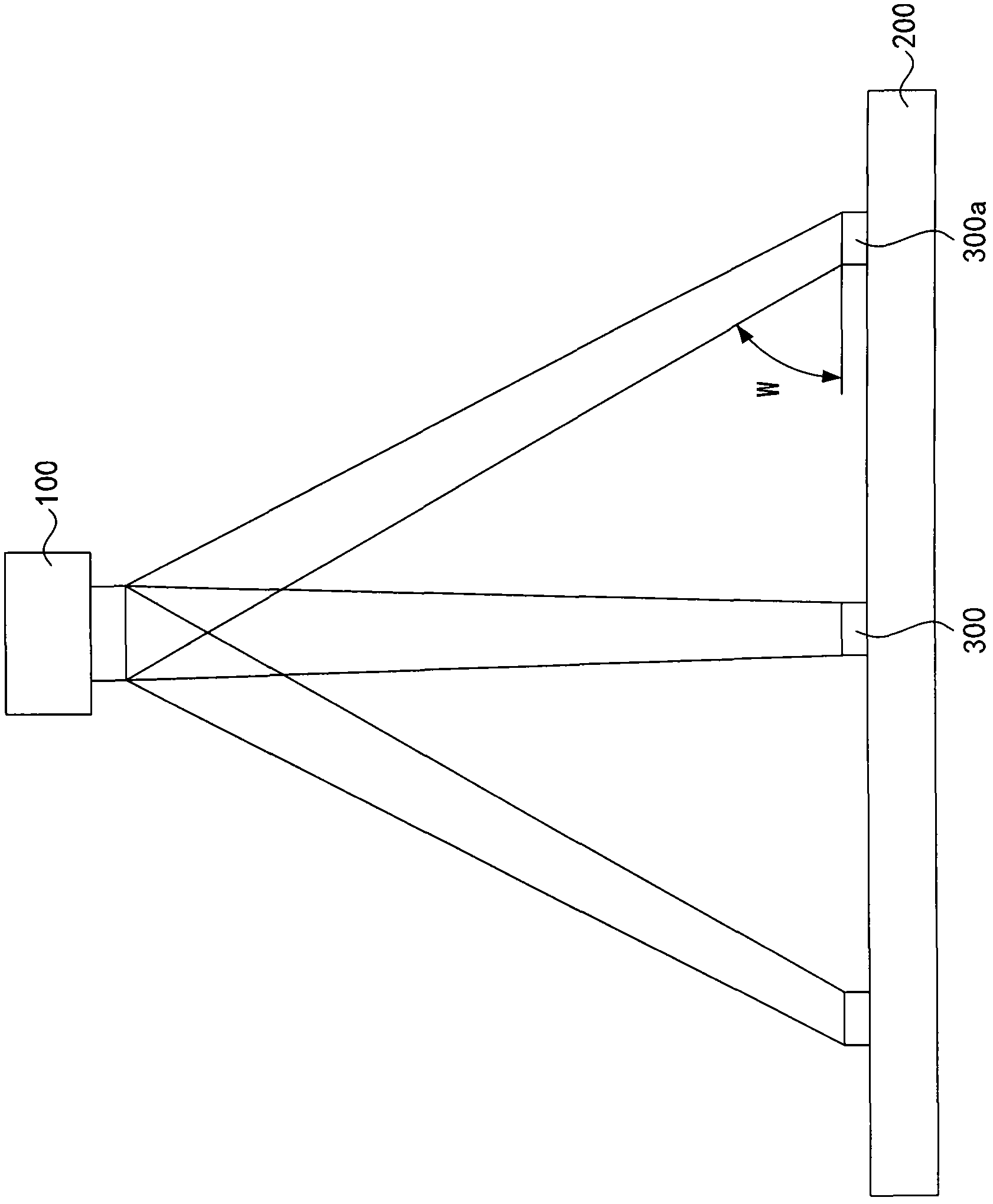 Method for correcting flat field of two-dimensional optical detection