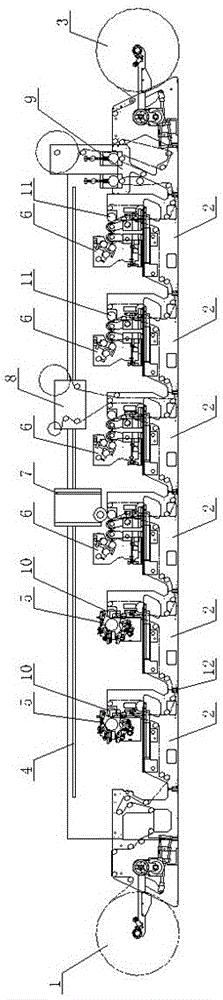 Intelligent printing unit carrying out multi-mode printing based on offset print platform