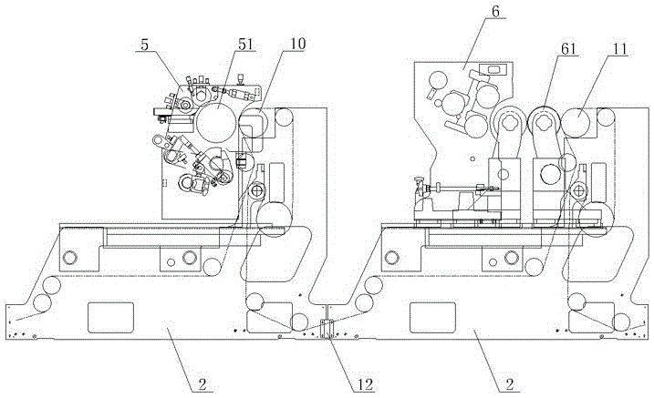 Intelligent printing unit carrying out multi-mode printing based on offset print platform