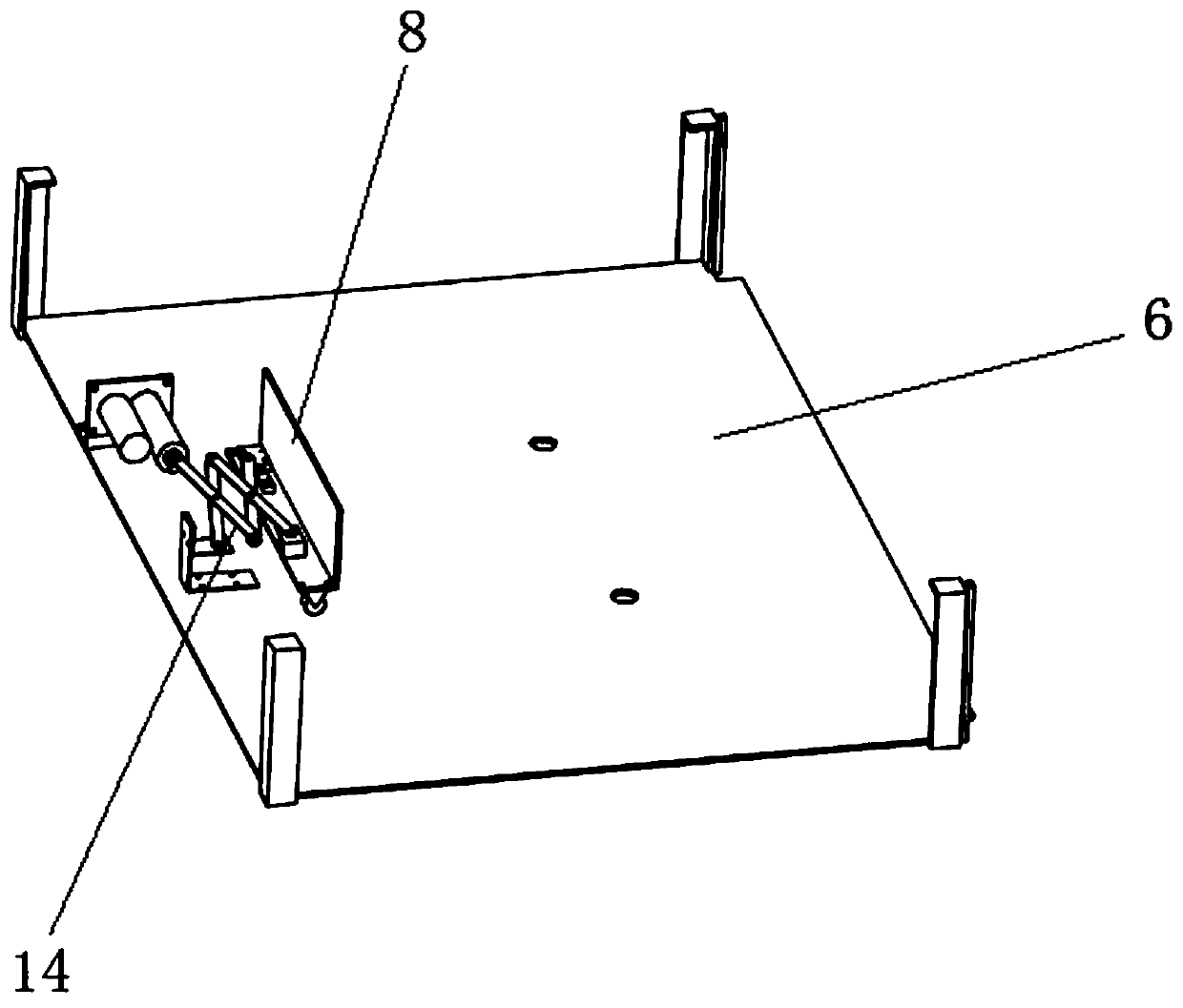 Vehicle-mounted unmanned aerial vehicle parking hangar