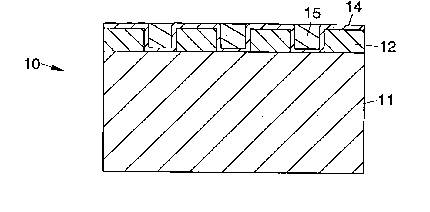 Methods of forming oxide masks with submicron openings and microstructures formed thereby