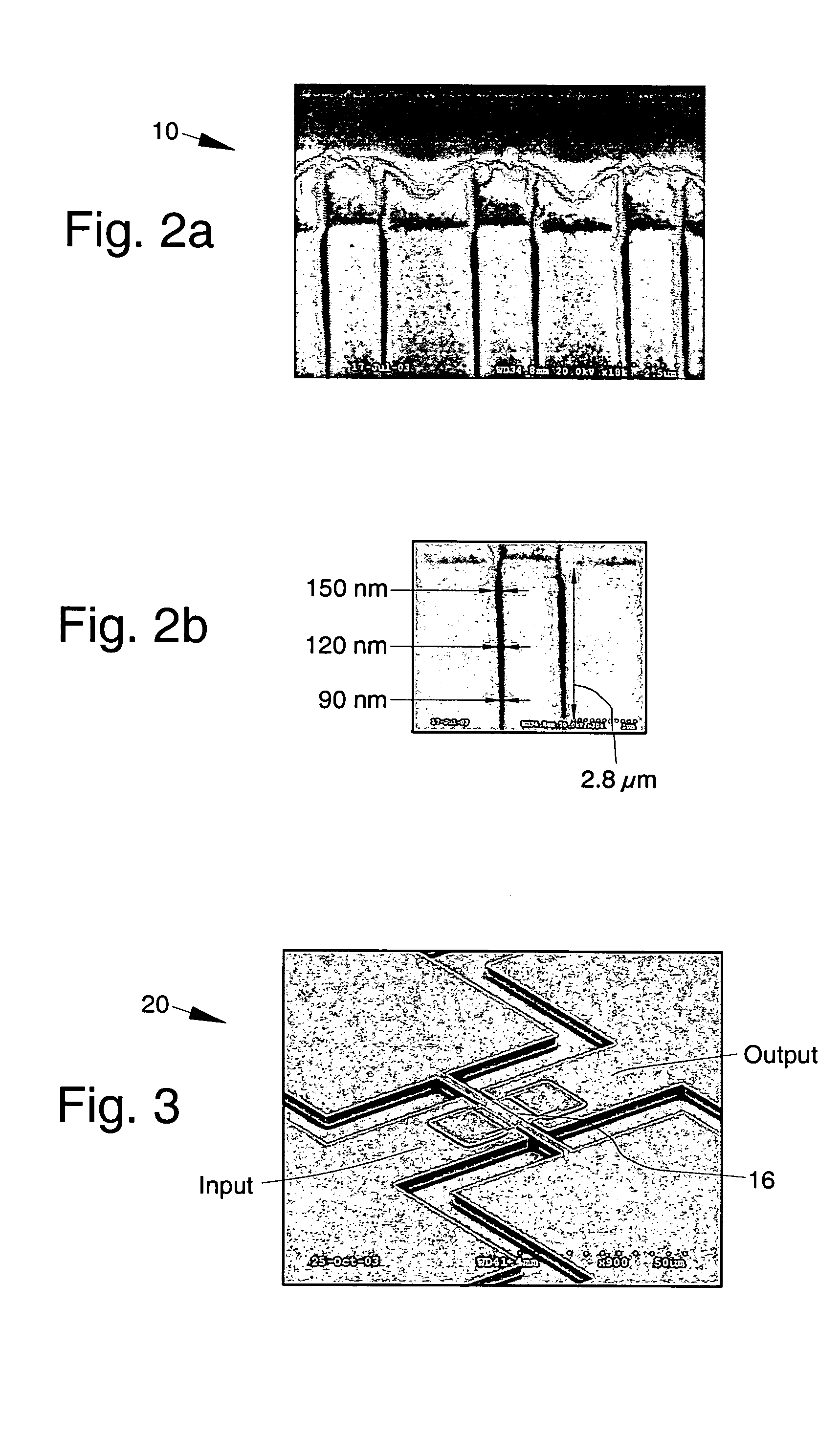 Methods of forming oxide masks with submicron openings and microstructures formed thereby