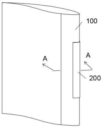 A mechanical deicing device and deicing method for electrothermally divided regions