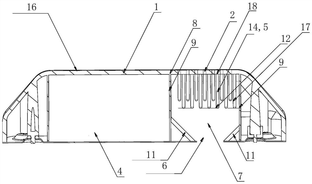 Lifting rib and clothes processing equipment