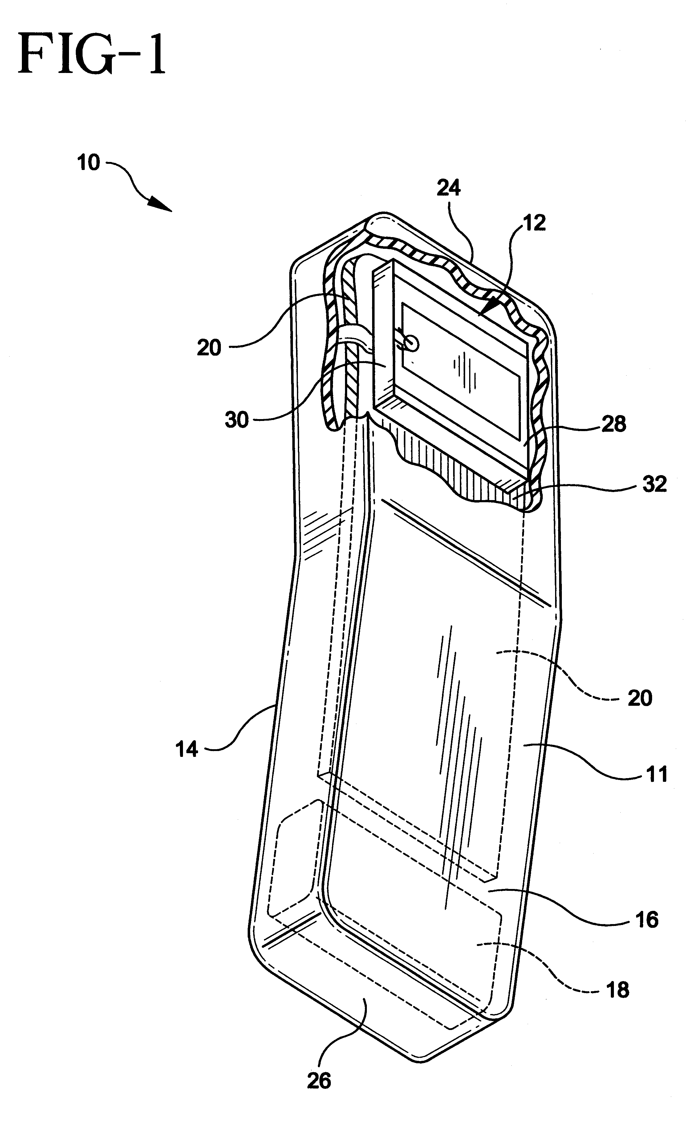 Loop antenna assembly for telecommunication devices