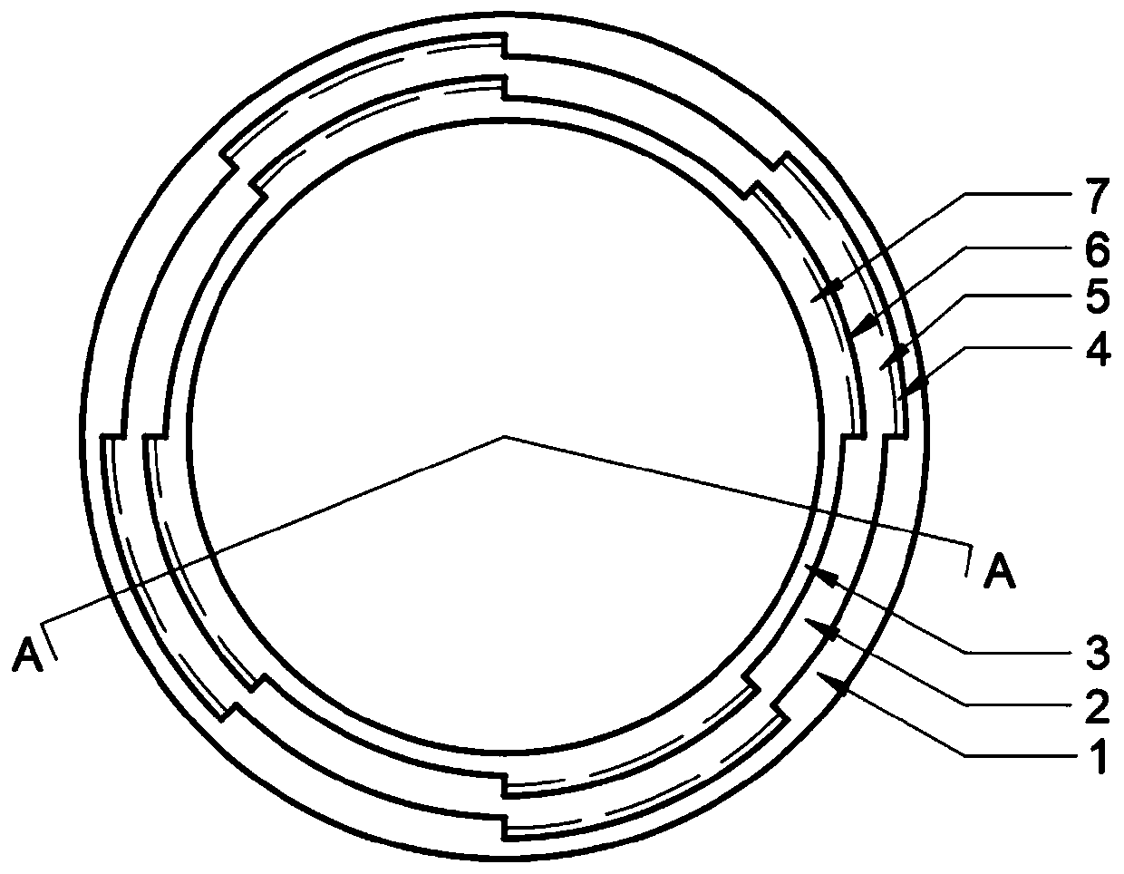 Extendible nested type steel pipe pile and mounting method thereof